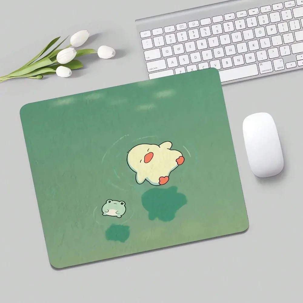 Fun Cute Small Mini Travel Mouse Pad | Non-Slip Rubber Base for Laptop Office Home Study Gaming Kids