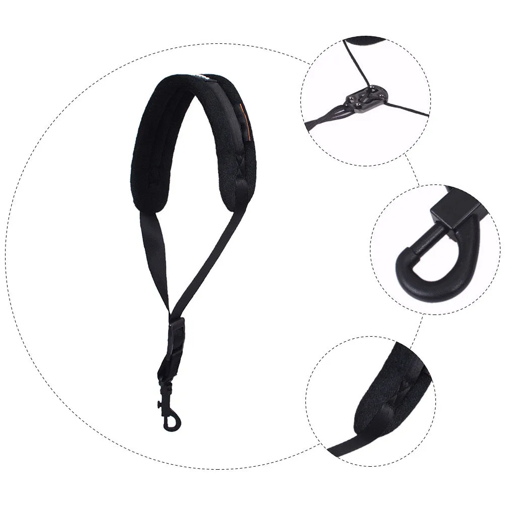 توسيع الساكسفون حزام تنفس سميكة النايلون الكتف تسخير خياطة قوية سهلة الحمل الساكسفون الملحقات العالمية