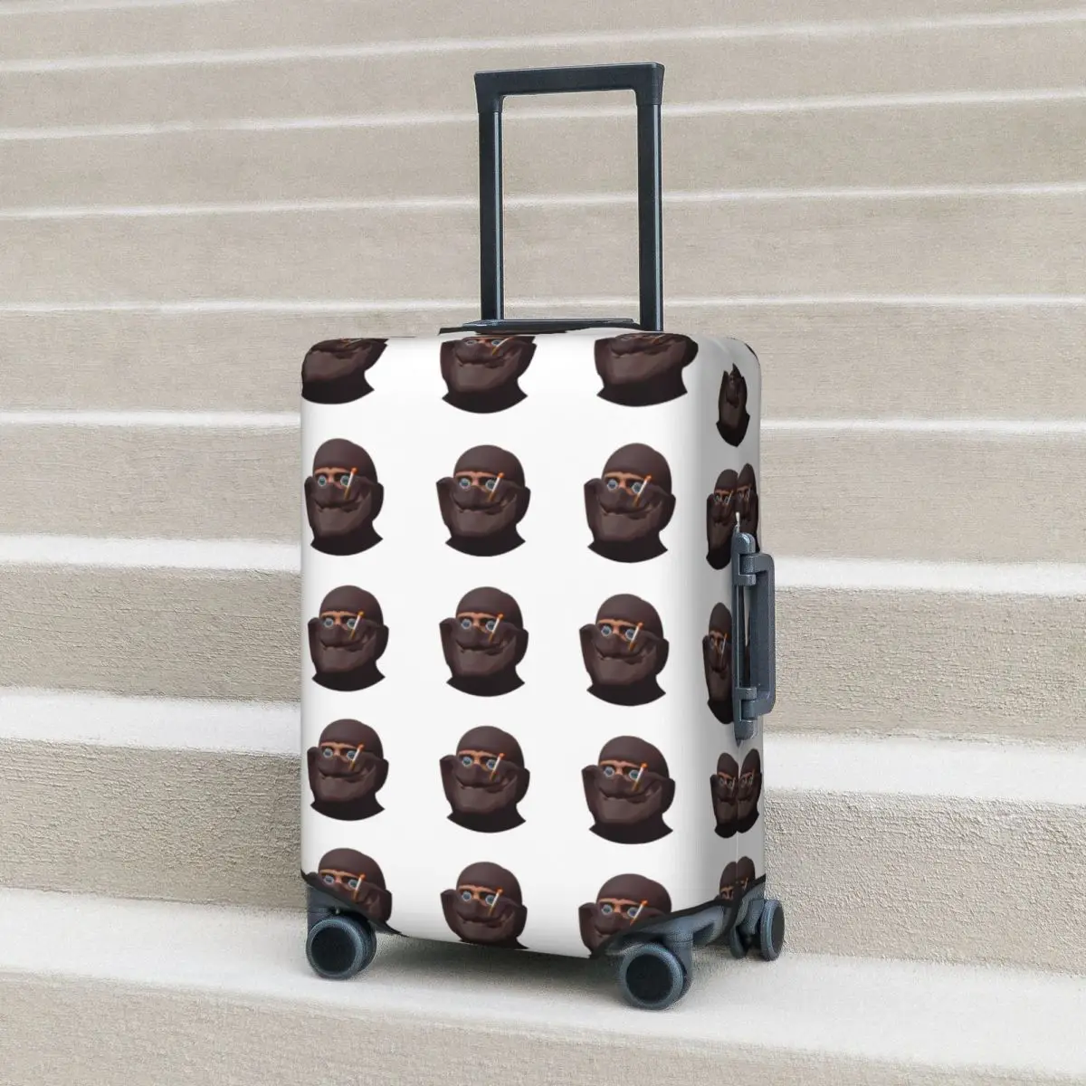 

Team Fortress 2 TF2 Spy Gmod Face Забавный мем Чехол для чемодана Эластичные дорожные защитные чехлы для багажа на 18-32 дюймов