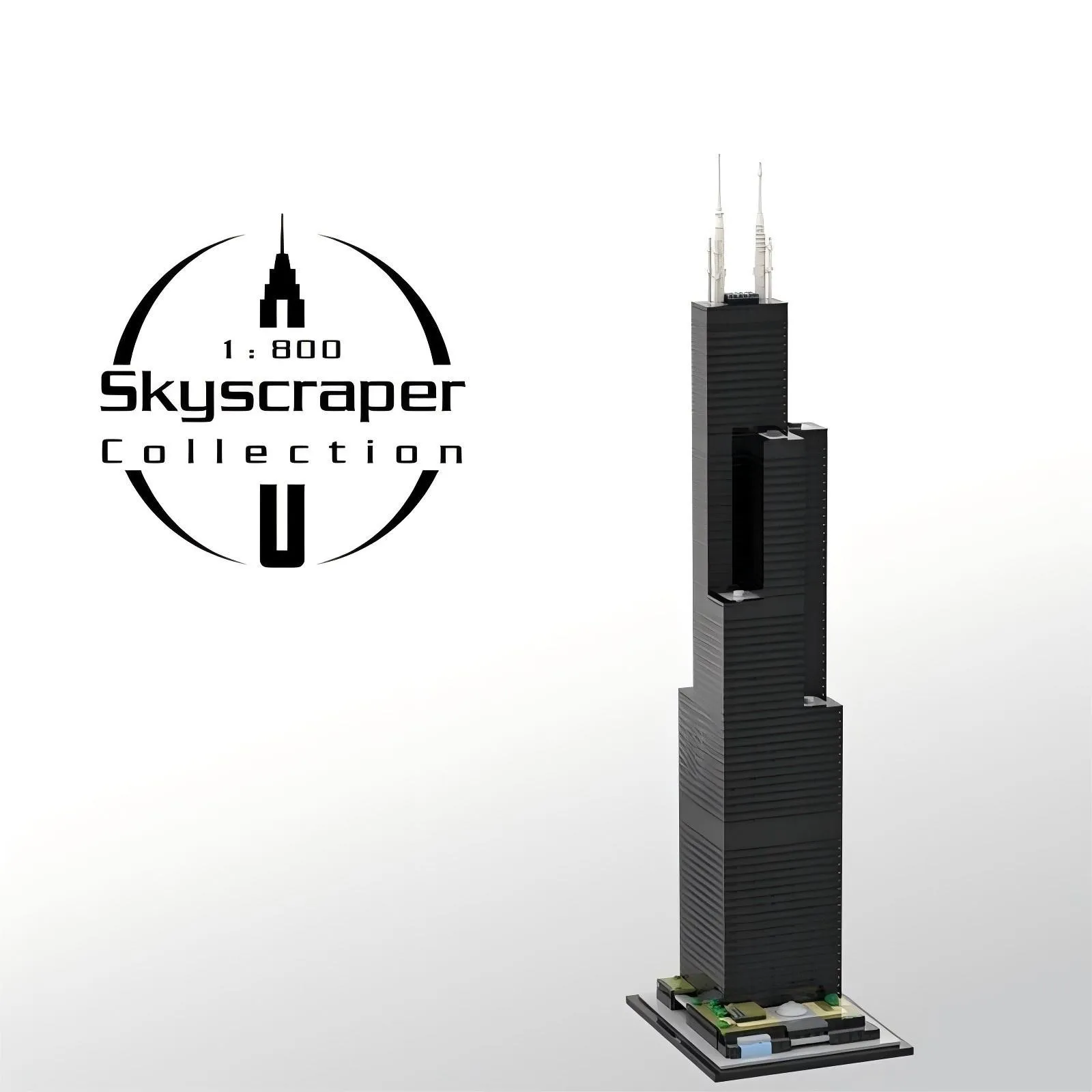 

Конструктор Eonal для мальчиков, 800 деталей, модель здания, Эйфелева башня, MOC27024, пластиковая игрушка для подростков