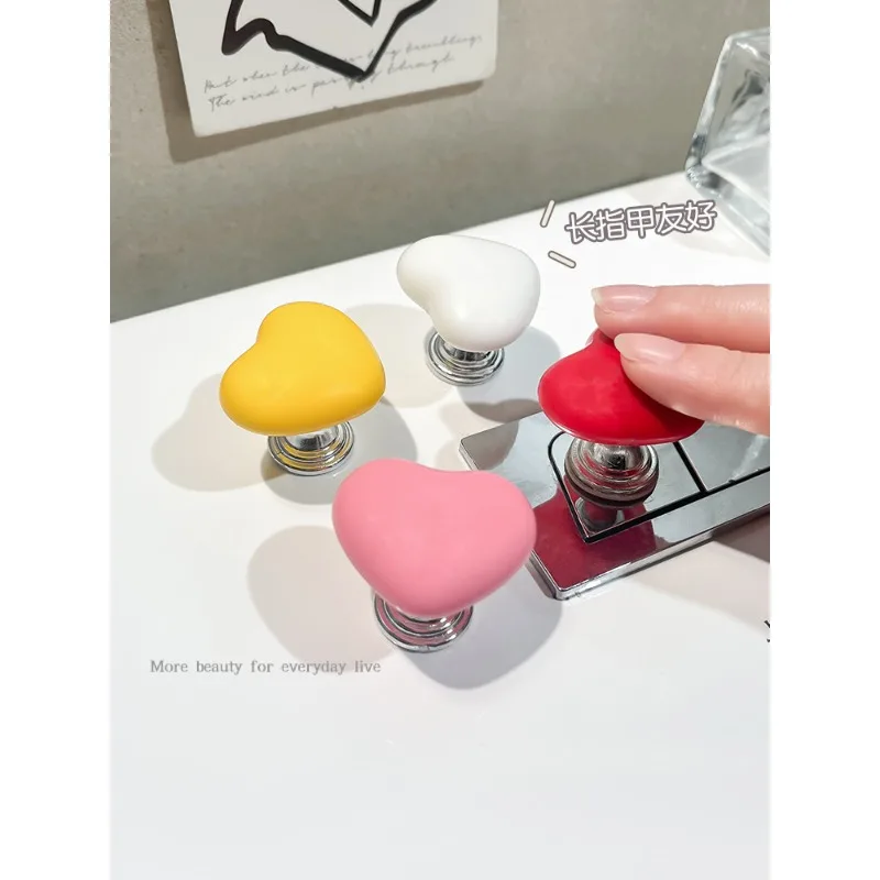 

Туалетный пресс, аксессуары в форме сердца, длинный дизайн ногтей, универсальный удлинитель для смыва