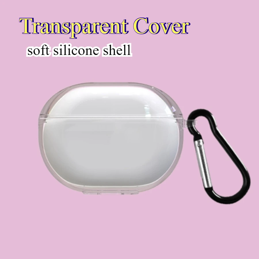غطاء شفاف لهواوي freebuds 6i 5i 4i 4 / Pro 4 / freeclip / se2 se3 سماعة سيليكون لينة غطاء وقائي pro 3 pro2