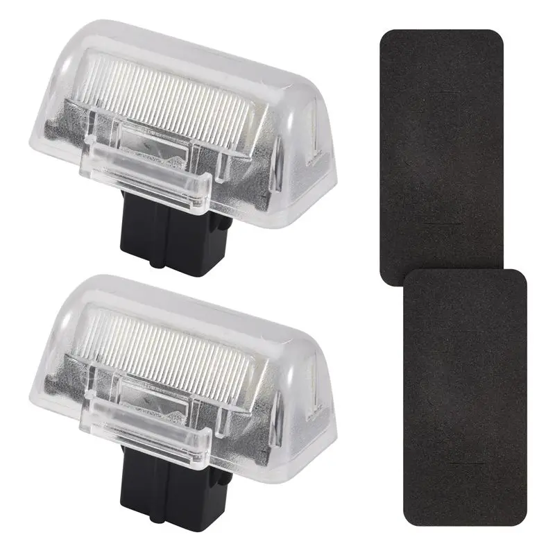 A13Z-2X LED Licence Number Plate Light White For Ford Transit Tourneo MK5 MK6 MK7 1995-14