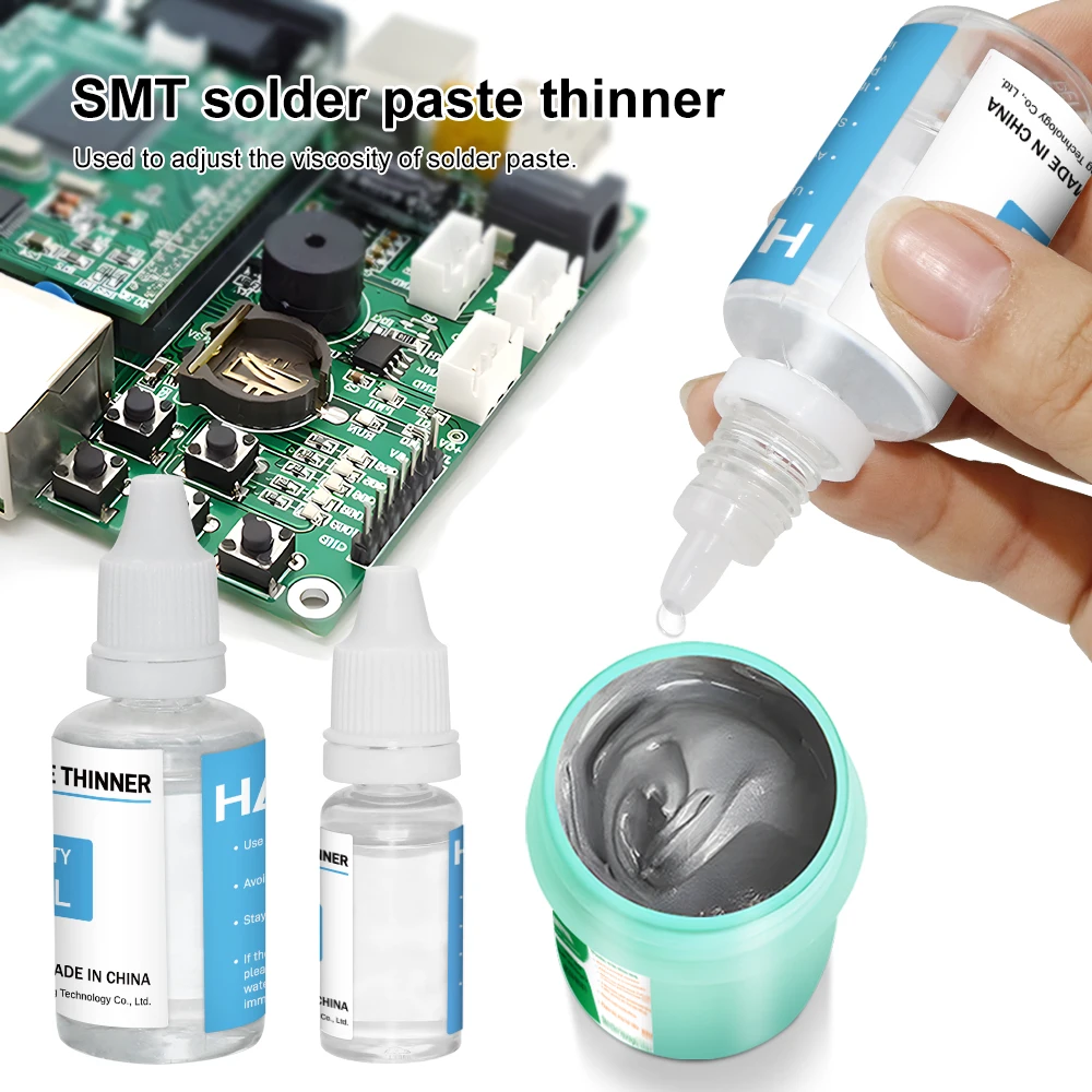 Factory SMT Solder Paste Thinner, Solder Paste Adjustment, Thinning, Softening, Solder Paste Restoration to Its Original State