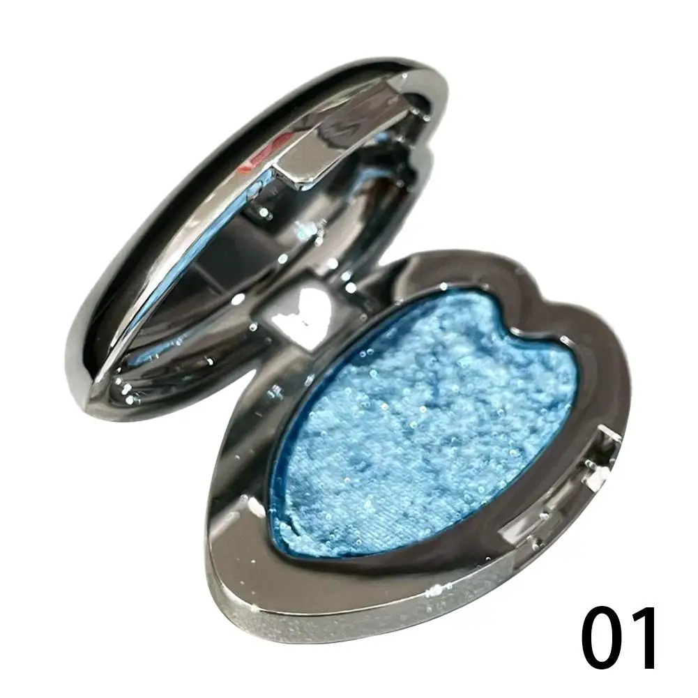 Dream core glitter camaleão sombra maquiagem de longa duração iluminando cintilante espumante suave sombra fina mackup