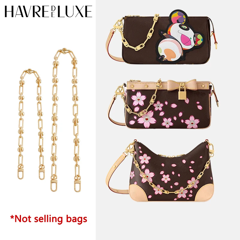 Decorative chain shoulder strap for women's bag fashion not easy to scratch and fade bag accessories
