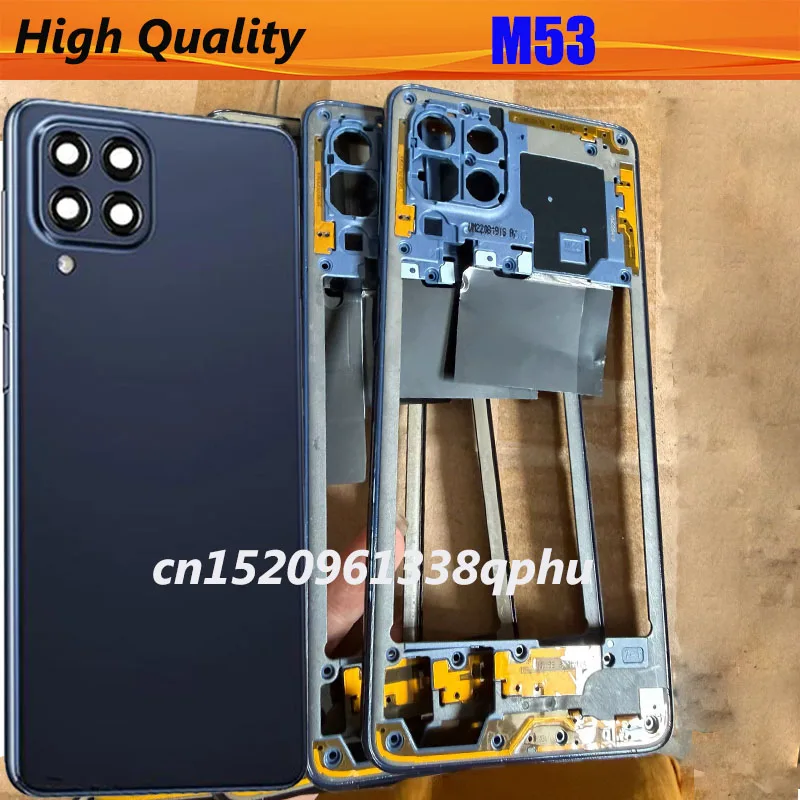carcaca-completa-com-aro-intermediario-tampa-traseira-da-bateria-com-lente-da-camera-para-samsung-m53-5g-m536-adesivo