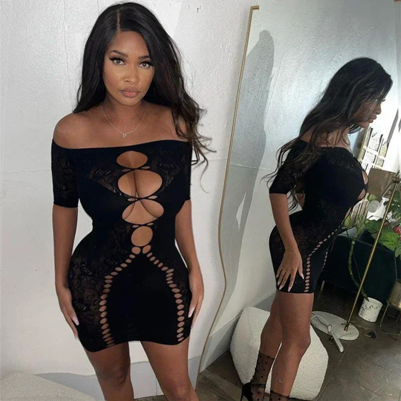 Sexy Lingerie Women Babydoll Dress Female Underwear Erotic Costumes Sleepwear Nightwear Chemises miniskirt strapless bodysuit