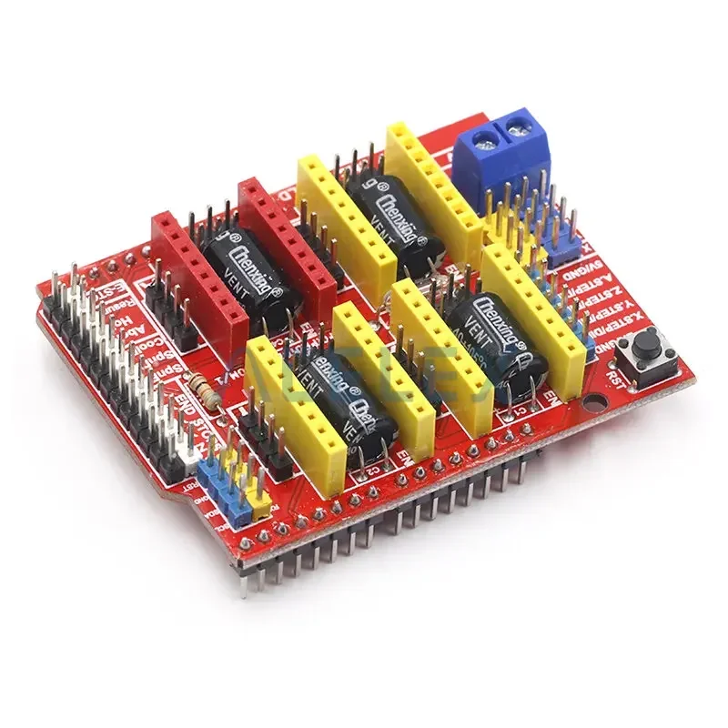 Nova máquina de gravação cnc shield v3/impressora 3d/placa de expansão de driver a4988 para arduino