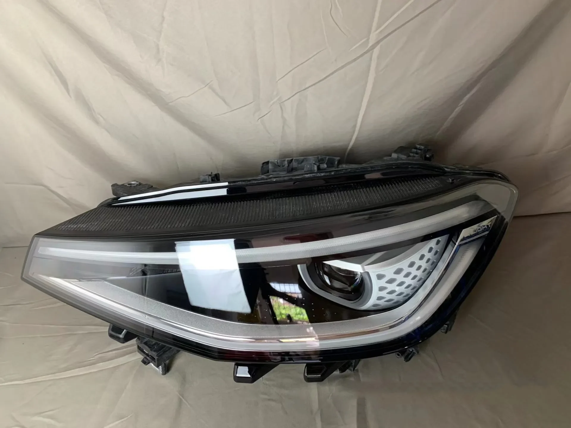 سيارة الجبهة Led المصباح النهار تشغيل DRL رئيس مصباح منخفض عالية شعاع بدوره إشارة لفولكس واجن فولكس فاجن ID.4 CROZZ #3