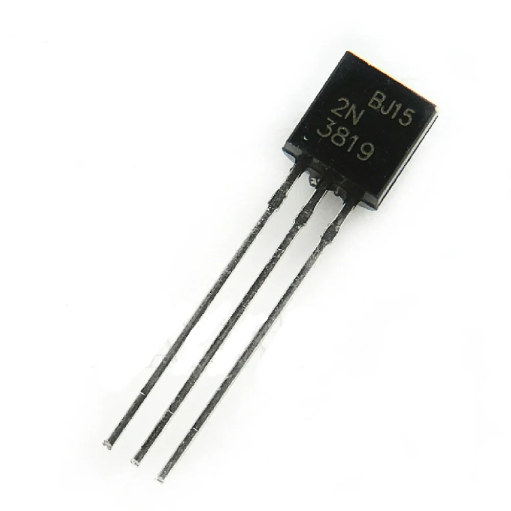 5PCS 2N3819 In-line TO-92 FET Triacs 25V 100MA N-Channel Transistors