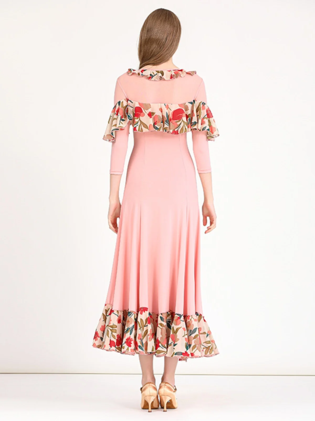 Femme nouvelle robe de danse moderne Costume de danse de salon robe valse robe My894