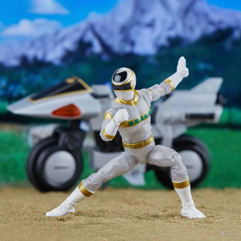 Original Hasbro Power Rangers Lightning Collection in Space Silver Ranger Actionfigur, Sammlerstücke, Geburtstagsgeschenke