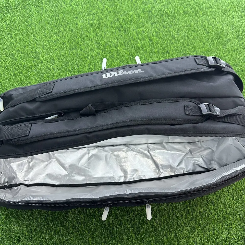 Wilson Noir Tour Tennis Backpack - Holds up to 12 Rackets large capacity tennis bag 