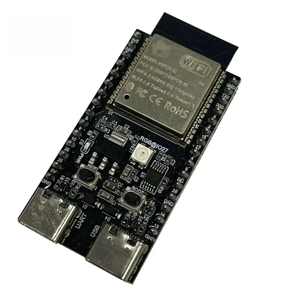 1PC ESP32-C5 Development Board Wi-Fi 6 2.4GHz 5GHz Bluetooth 5 BLE for ESP32-C5-DevKitC-1