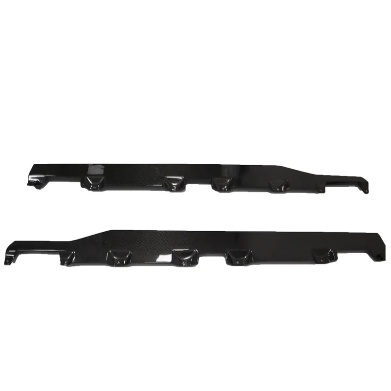 RT Style Carbon Fiber Side Skirt Fits for Mercedes-Benz AMG GT GTS Coupe