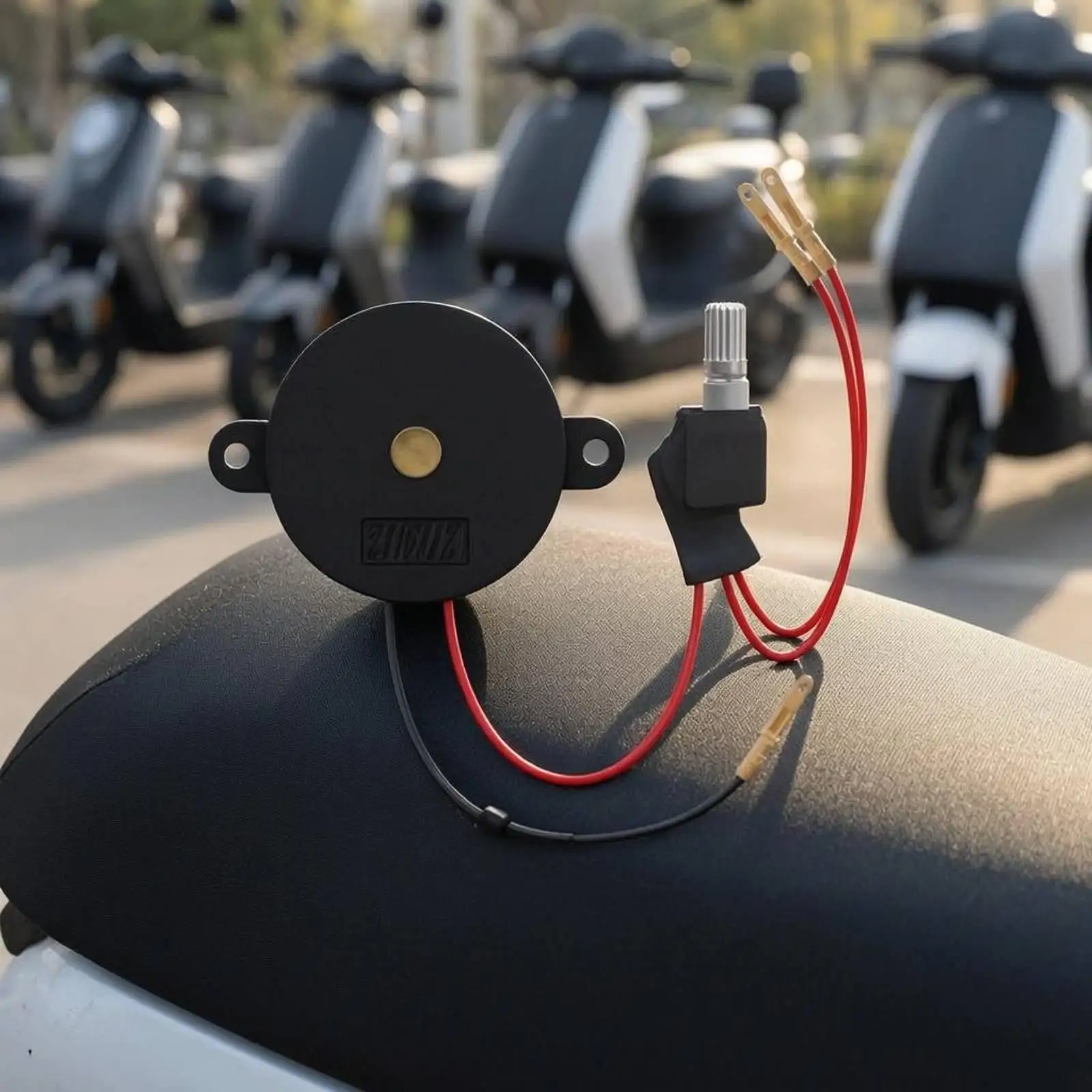 Universal Motorcycle Turn Signal Flasher with Reminder Beep Alarm Adjustable Sound for 12V 48V 72V Electric Scooter Easy Wire