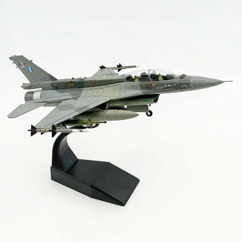 Diecast Metal Alloy For F-16D F16 Greek Air Force Model 1/72 Scale Aircraft Airplane Fighter Model Toy For Collections