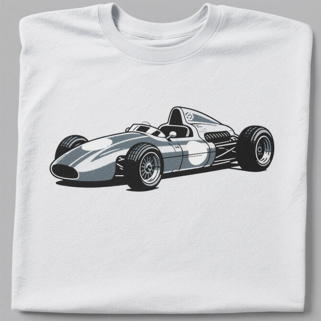 

Locomotive Racing Graphic Printing Summer Luxury Brand Pure Cotton Men's and Women's T-shirts Short Sleeves Trendy Fashion