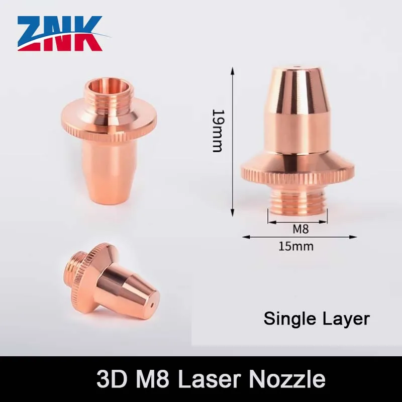 ZNK-Buses de découpe laser Ospri 3D M8, tube en cuivre, simple/double couche 1.0-4.0 pour coupe-tuyau Ospri