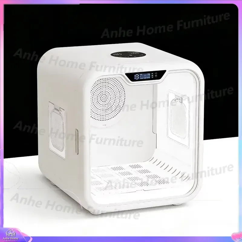Pet Drying Box for Cats and Dogs Quick Dry Comfortable Warm Mode Winter Pet Hair Dryer Tempered Glass Dog Drying Cabinet Cat