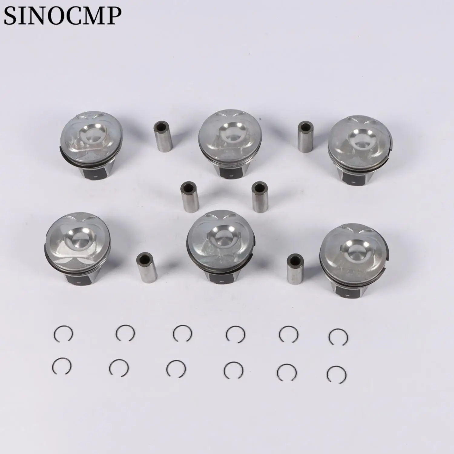 

6pcs 306PS Engine Piston Rings +0.5 LR062617 For Jaguar F-Pace XE Land Rover Discovery 3.0L Engine Parts Components