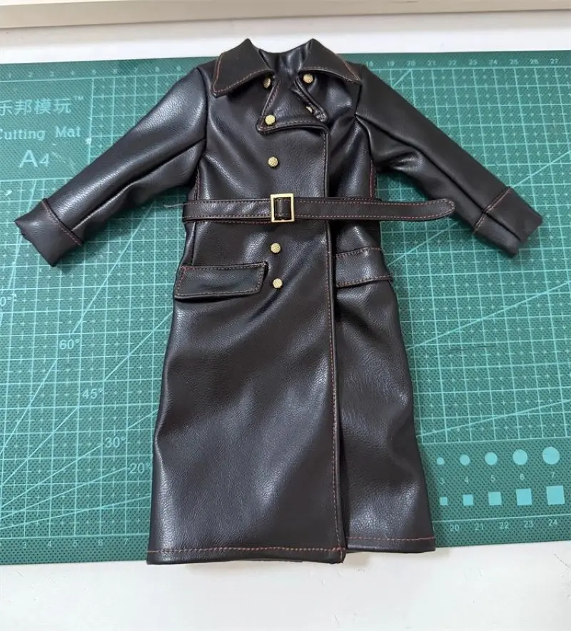 เสื้อโค้ทหนังแท้ทหาร DID GM640 1/6 สำหรับตุ๊กตาแอคชั่นฟิกเกอร์ขนาด 12 นิ้ว มีสินค้าพร้อมส่ง