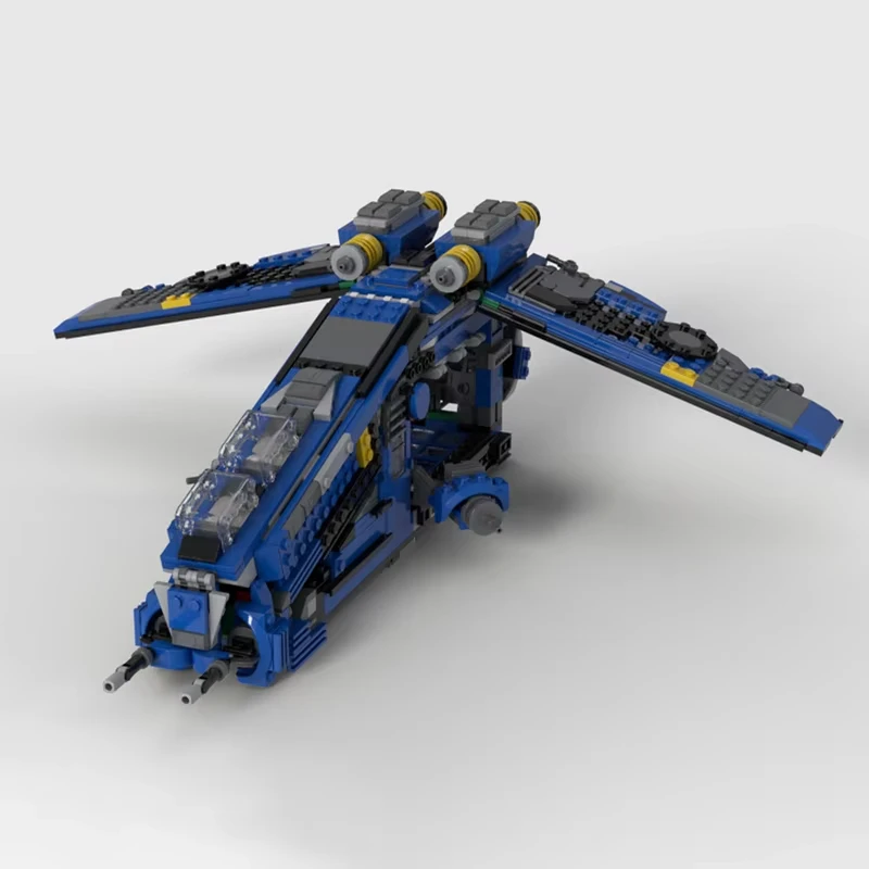 

700 шт. Moc знаменитый фильм боевой вертолет модель DIY сборка строительные блоки игрушки детский подарок на день рождения