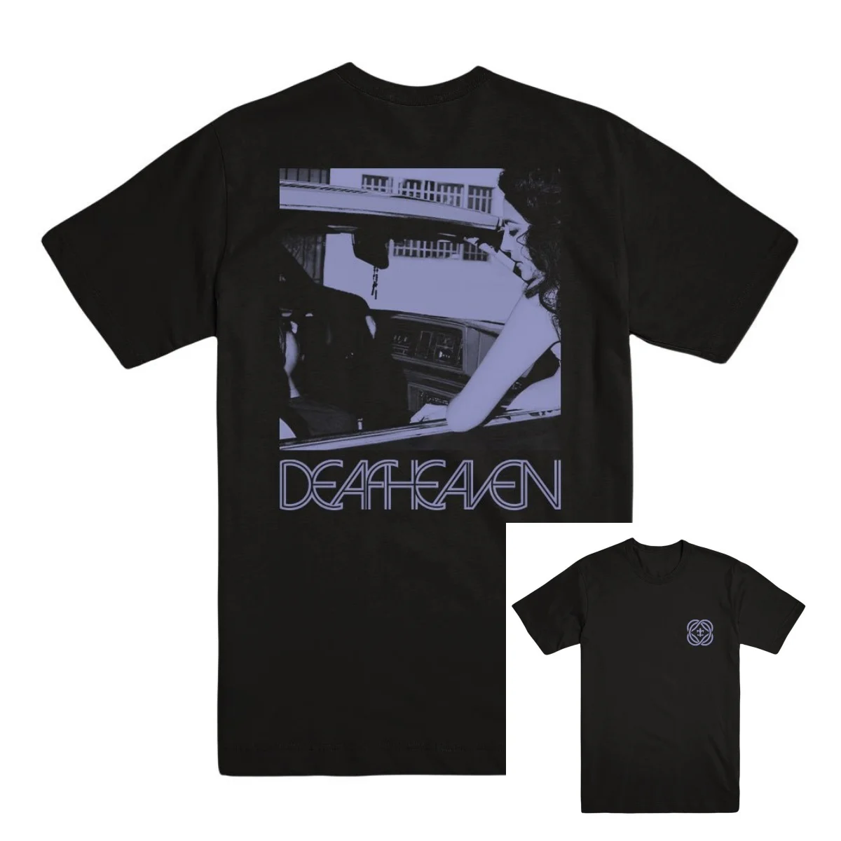 Sunbather Pink DEAFHEAVEN Band T-Shirt Baumwolle Grafik-T-Shirt Herren Damen Sommer Streetwear – Detail 3