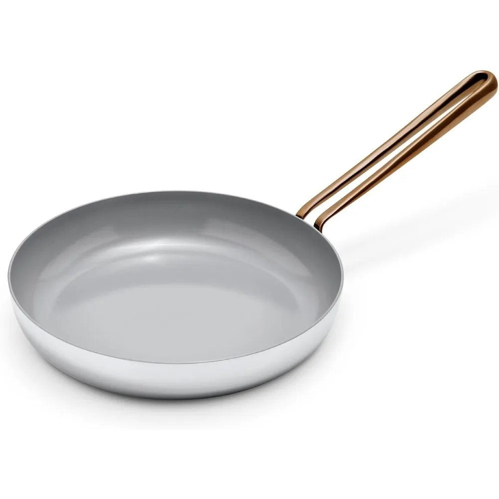 

Great Jones Large Fry 10.25 Inch Nonstick Frying Pan | Nontoxic Ceramic Coating, PTFE & PFOA-Free | Welded Handle, Induction & O