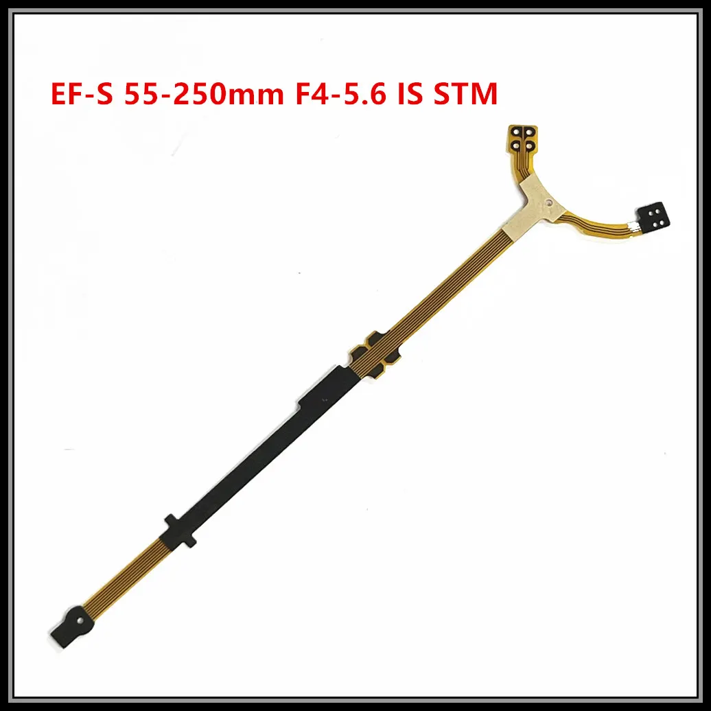 NEW 55-250 4-5.6 STM Lens Aperture Flex Cable FPC For Canon EF-S 55-250mm F4-5.6 IS STM Camera Repair Part Unit