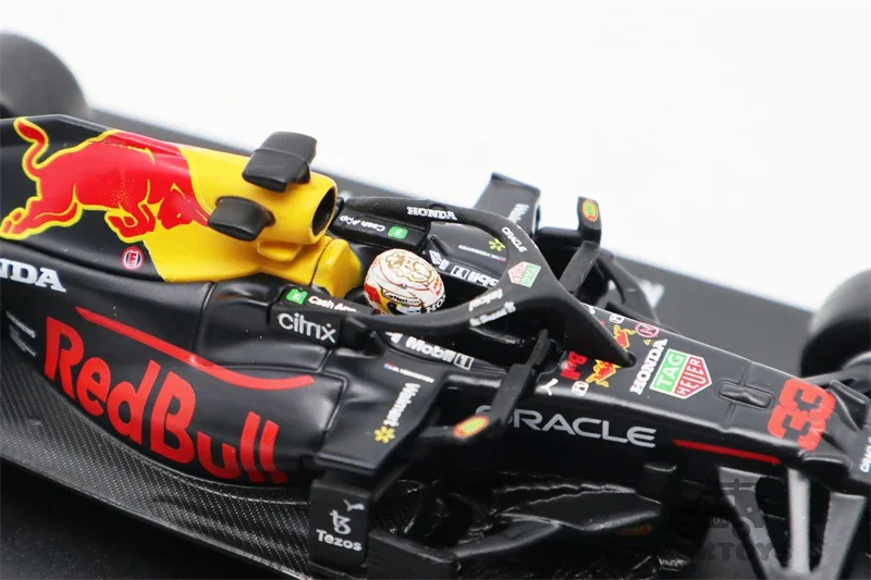 Bburago 1:43 2021 F1 Racing RB16B # 11/33 إصدار صندوق أكريليك سيارة دييكاست