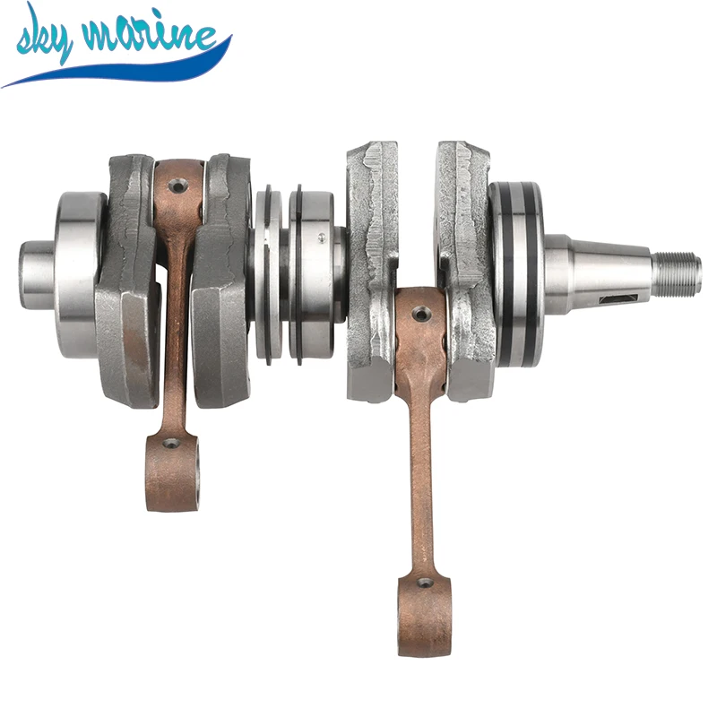 6F5-11400 6F5-11400-00 6F6-11400-00 Kurbelwellenbaugruppe für Yamaha 40 PS Außenbordmotor 2-Takt-Bootsmotor