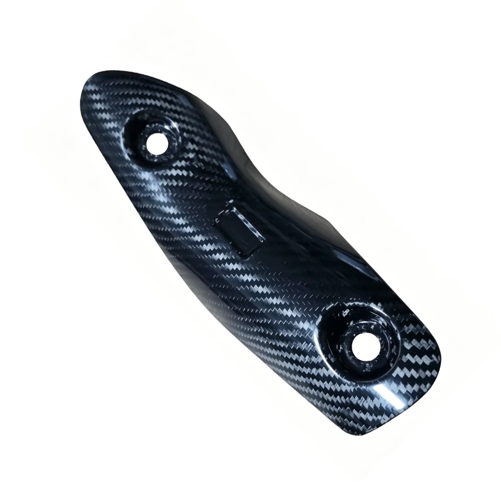 ZX4R Exhaust Heat Shield Cover Fairing For Kawasaki ZX25R ZX-4RR ZX-4R 2023 24 2025 ZX4RR Pipe Protector Motor Part Carbon Fiber