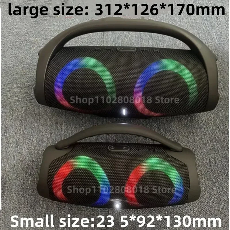 

RGB Color Light Waterproof Portable Bluetooth Speaker Outdoor Wireless Audio Subwoofer Stereo Surround Support TWS Desktop Bluet