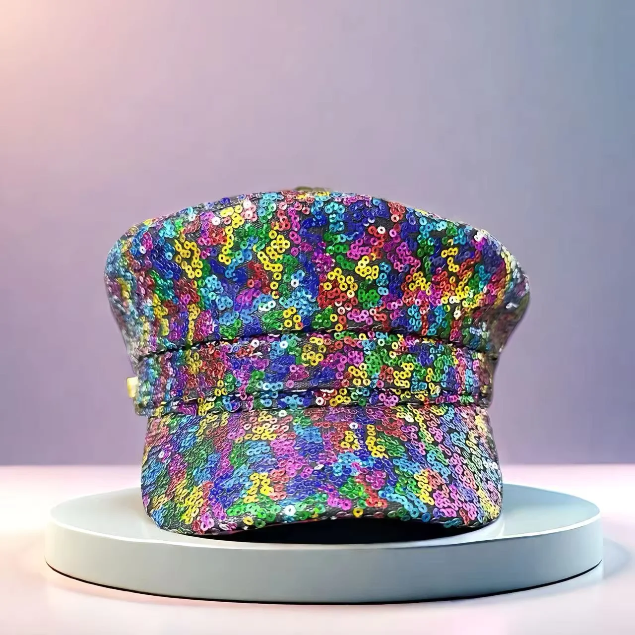 

HongLuan Colors Капитанская шляпа со стразами для Хэллоуина и фестиваля Burning Man для женщин, винтажные военные аксессуары, кепка для мужчин