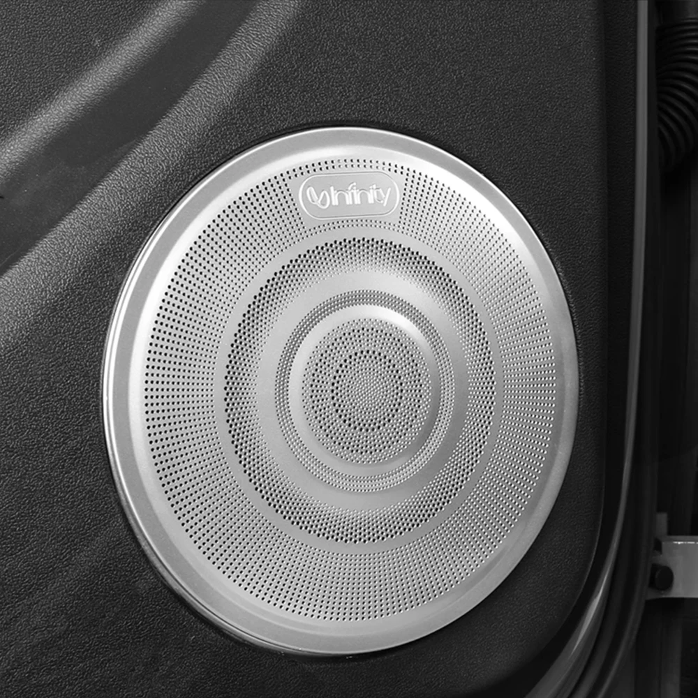 Fof 2021-2025 Tank 300 إطار مكبر صوت لباب السيارة زخرفة زخرفية، غطاء غبار للحماية الداخلية الخاصة للمركبة