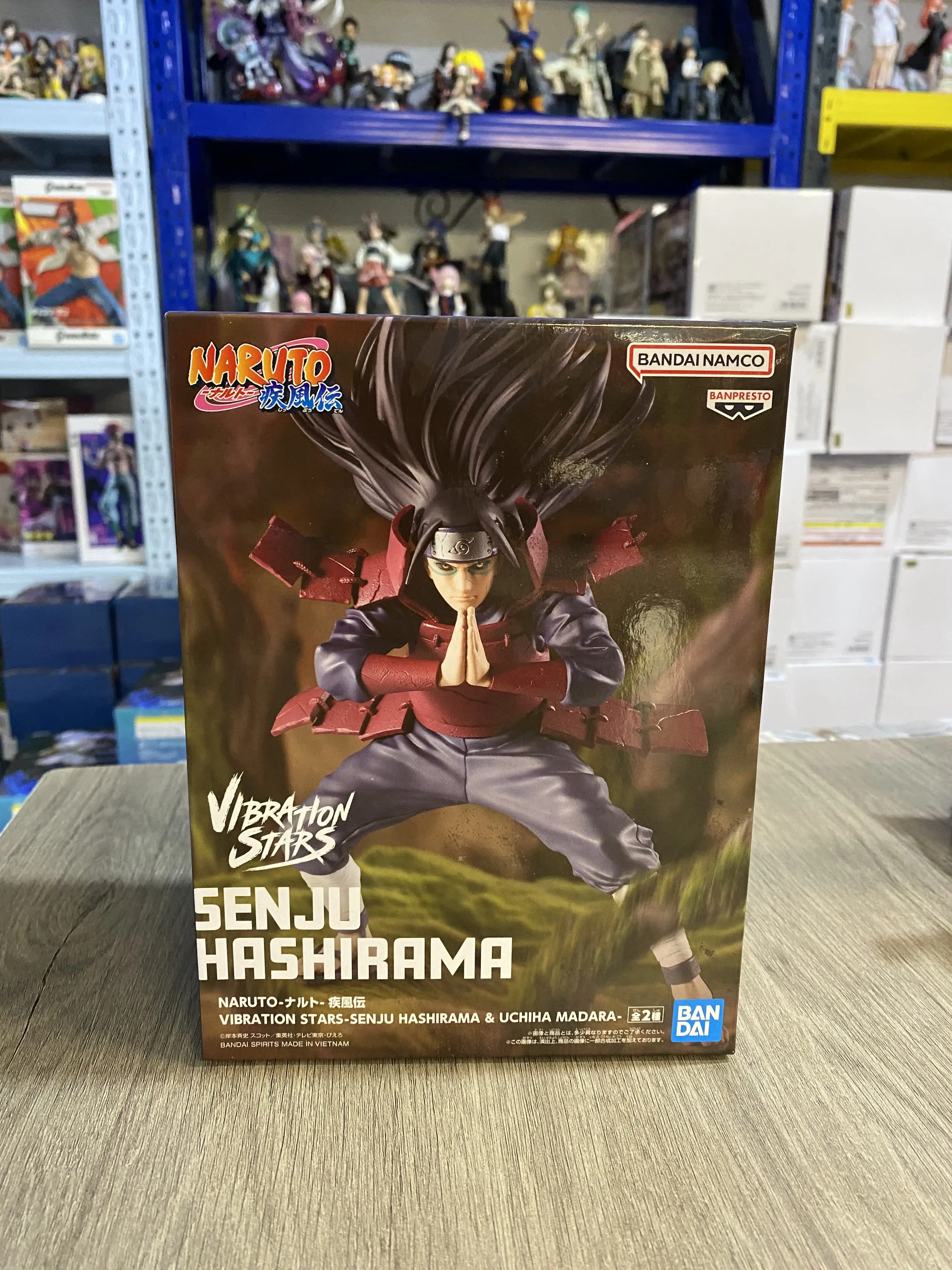 

Коллекционные фигурки Banpresto Naruto Shippuden: Сенджу Хаширама (серия Vibration Stars), ПВХ, аниме-фигурки, модели, игрушки