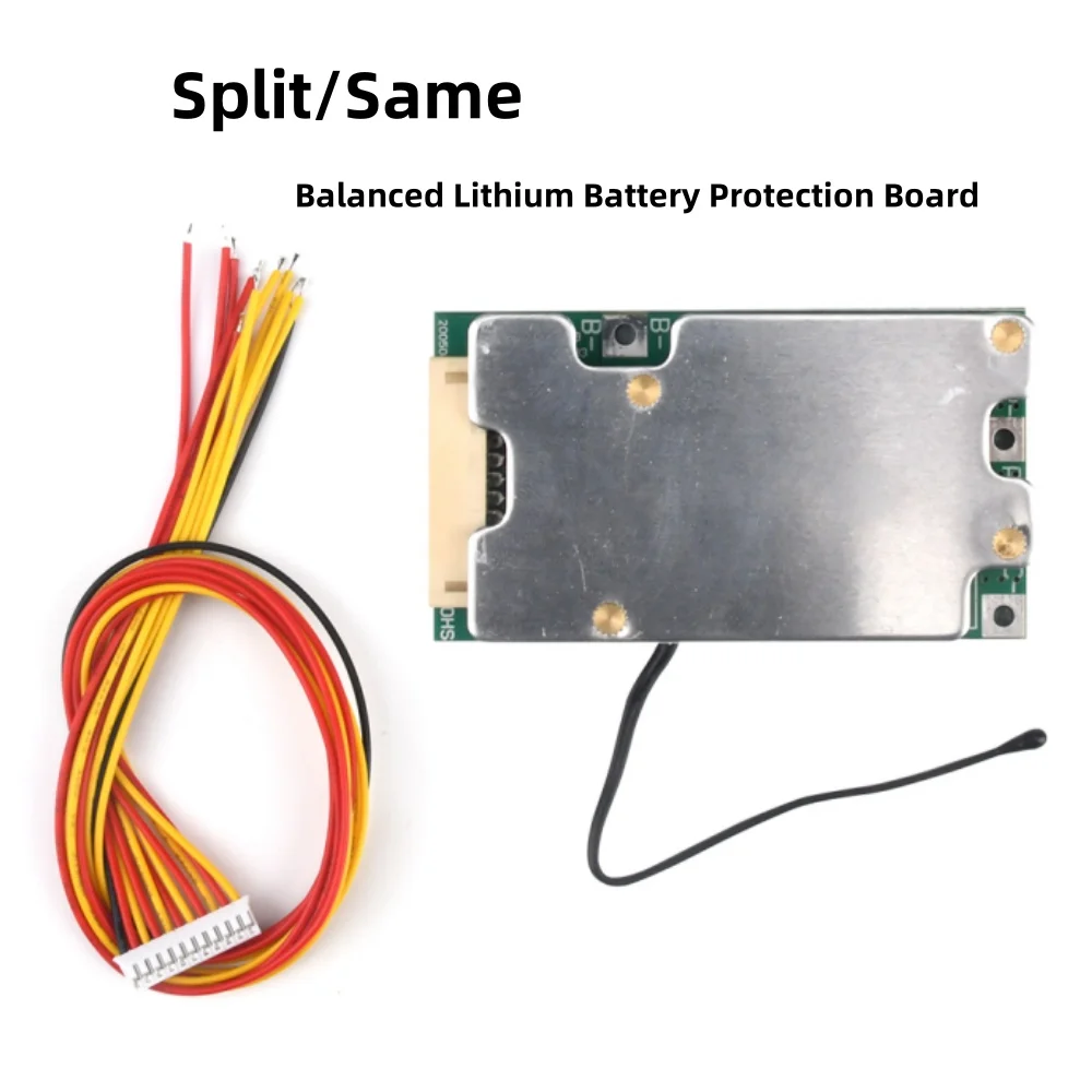 10S 36V 30A BMS Lithium Battery Board PCB 18650 Battery Balanced Protection Circuit Board Li-ion Cell Balancer for Electric Car