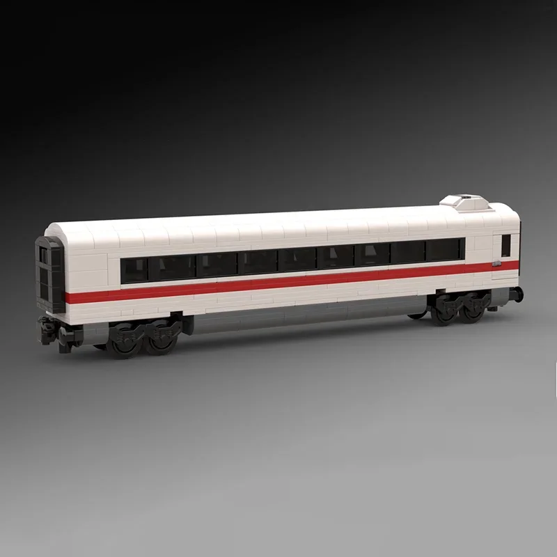 Moc Bausteine BR403 EIS 3, deutsche High-Speed-Zug-Technologie, modulare Ziegel, Modell, Geschenke, Weihnachten, Spielzeug, DIY-Sets, Montage