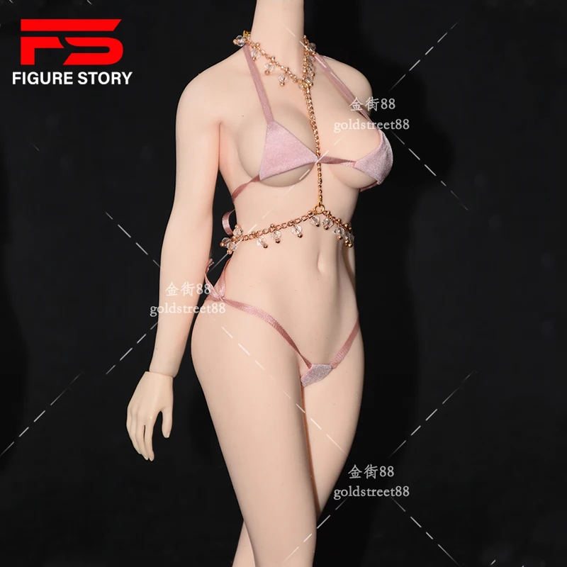 1/6 Scale female dolls sexy bikini Chest chain fit 12'' TBLeague JIAOU DOLL action figure body model