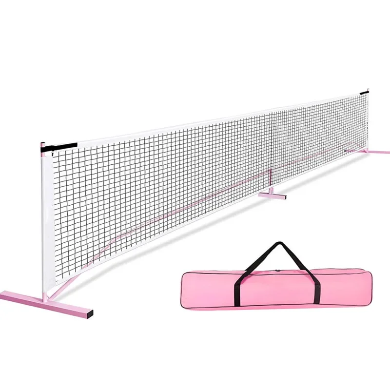 

Portable Pickleball Net Set with Metal From Stand for Tennis, Volleyball, Soccer Pickleball Accessories Ball Sports Equipments