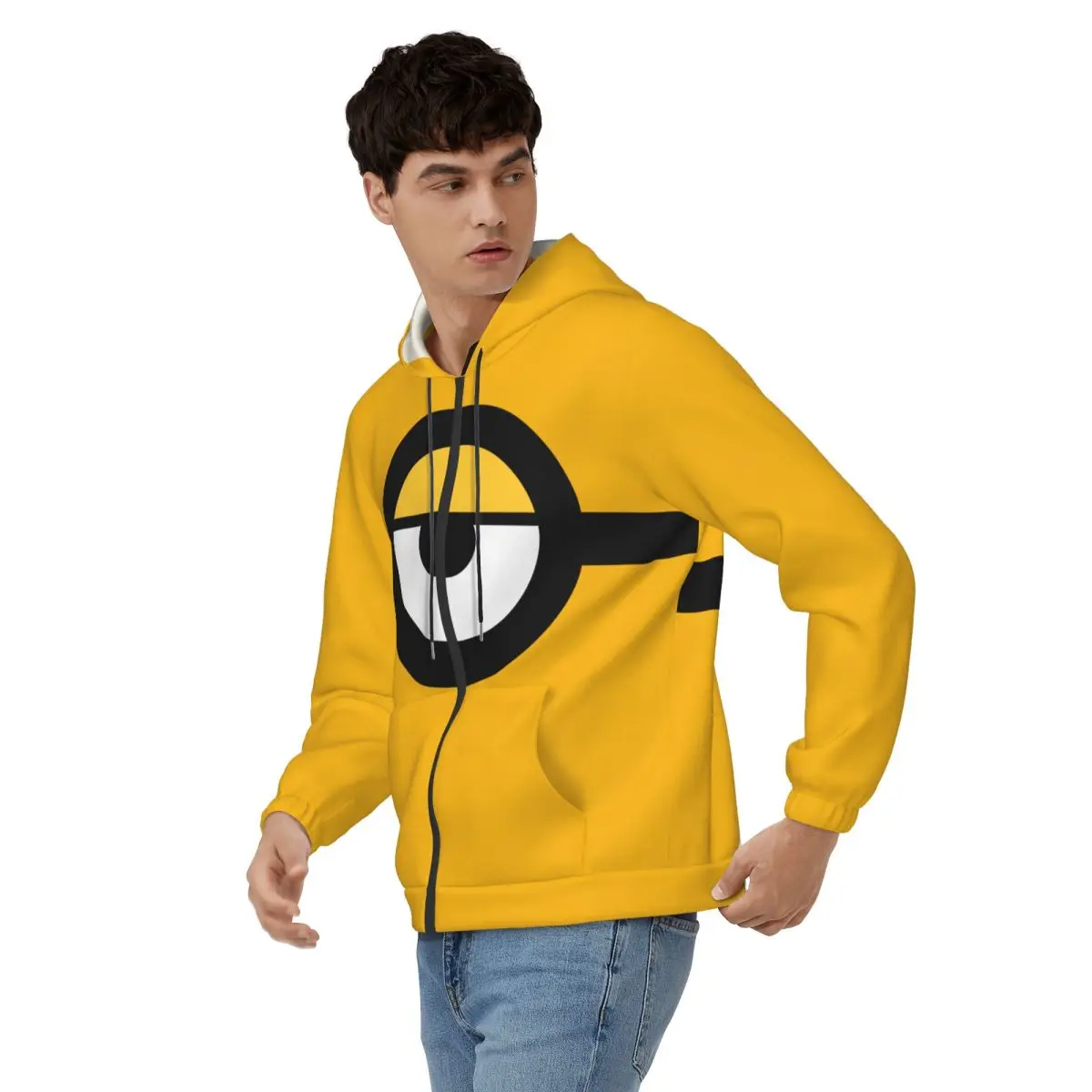 Men's Cute Minions Hoodie Despicable Me Minions Tops Fun Hoodies Original Clothing