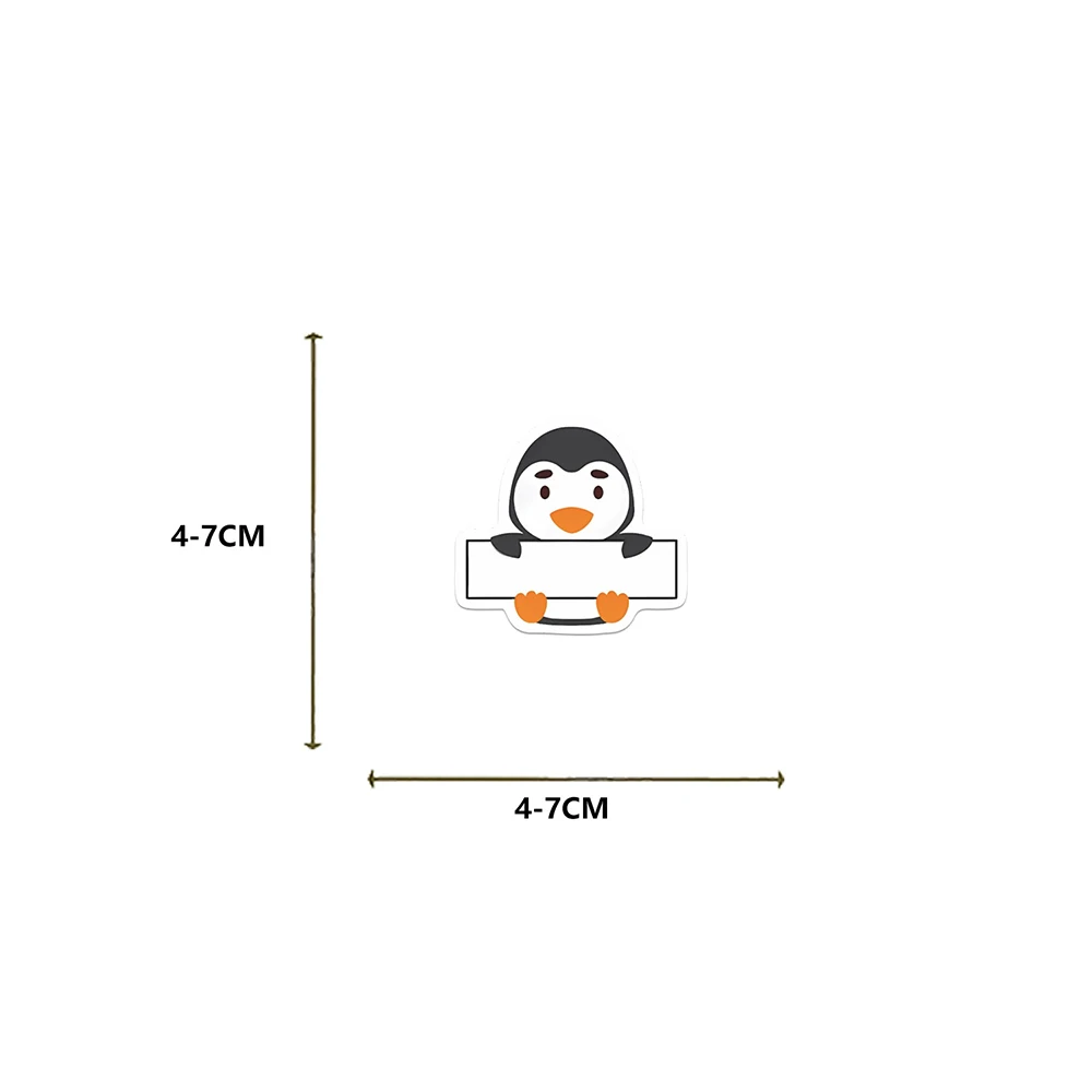 10/30/50 Stuks Grappige Leuke Cartoon Dier Naam Stickers Decals Laptop Telefoon Koelkast Reisbagage Student Awards sticker Kinderen Speelgoed