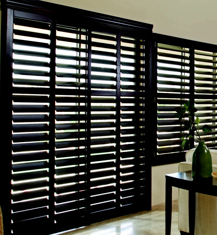 

Customization Wholesale Plantation Shutter Aluminum Louver Windows Basswood Wood Horizontal Shutters for Windows Pvc Shutter