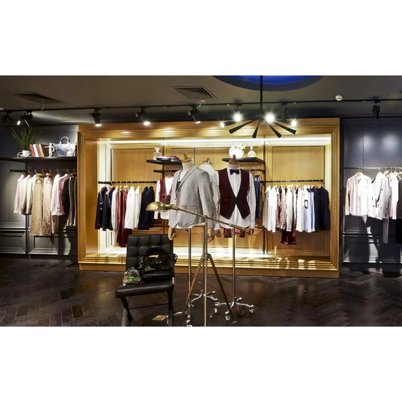 （customized）Customized Design Men Clothing Store Display Furniture Shop Decoration