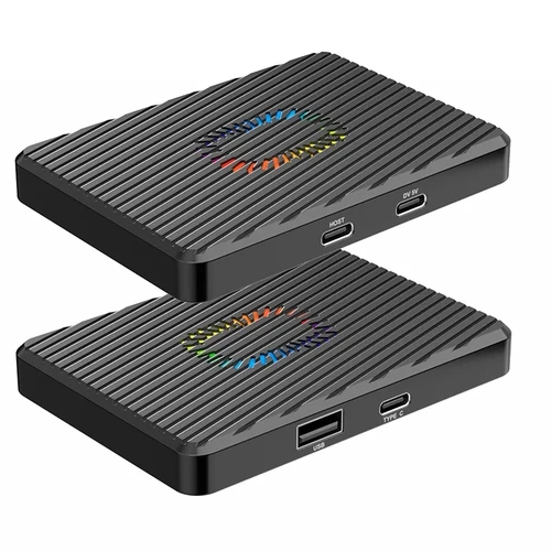 Imagen 2 del producto SSD Adapter Dual Protocol M.2 NVMe SATA SSD Case Solid State Drive Docking Station USB3.2 GEN2 10Gbps Dual Bay M.2 SSD Enclosure
