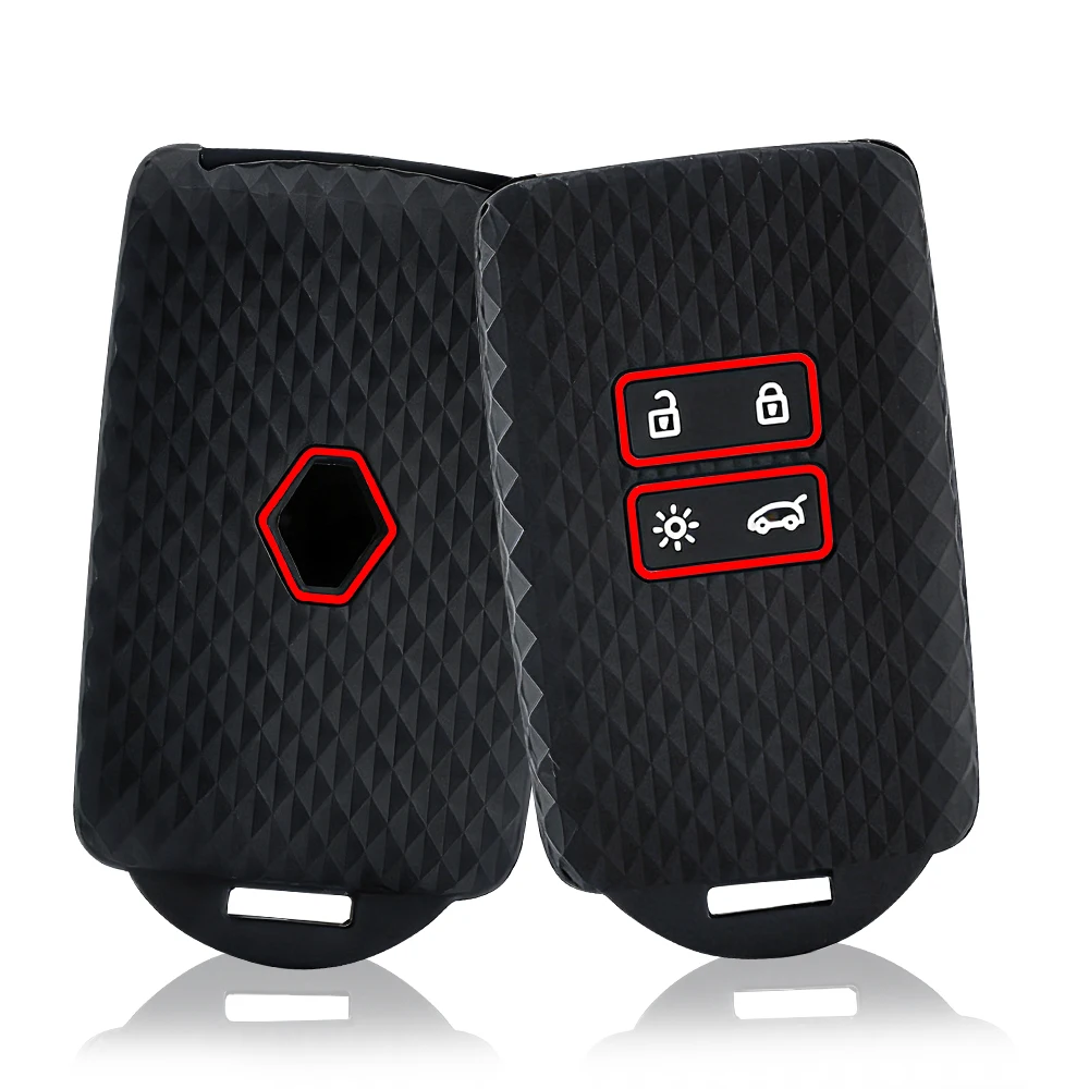

1pc New Silicone Key Case Cover For Renault Megane Austral Kadjar Clio Captur Arkana Koleos Zoe Scenic Dacia Sand
