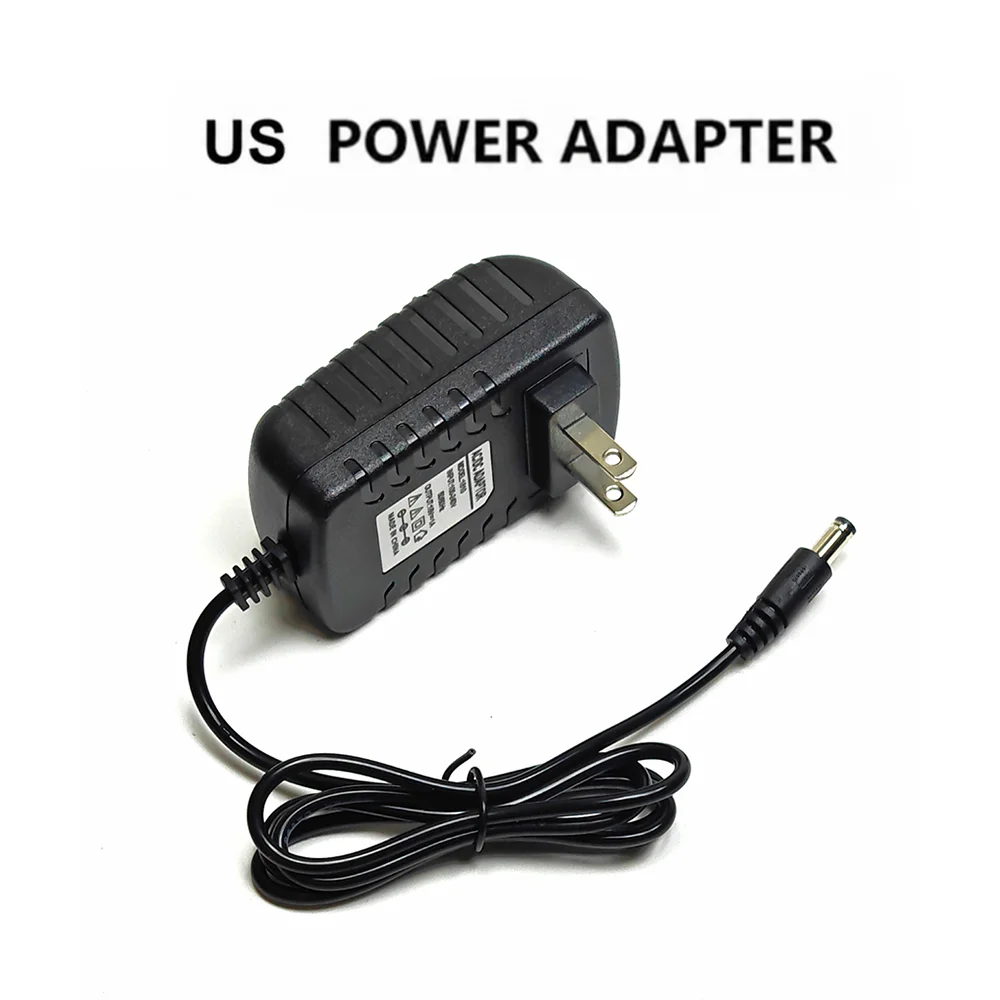 2026 New US Plug Power Adapter 5V 9V 12V 24V Connector AC/DC 0.5A 1A 2A 3A 4A Power Supply for CCTV LED WiFi