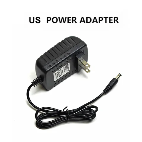2026 New US Plug Power Adapter 5V 9V 12V 24V Connector AC/DC 0.5A 1A 2A 3A 4A Power Supply for CCTV LED WiFi